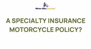 Unveiling the Secrets of Specialty Motorcycle Insurance