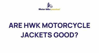 Unveiling the Surprising Benefits of HWK Motorcycle Jackets