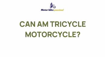 Unveiling the Fascinating World of Can-Am Tricycle Motorcycles