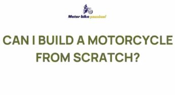 Unleashing Your Creativity: Building a Motorcycle from Scratch