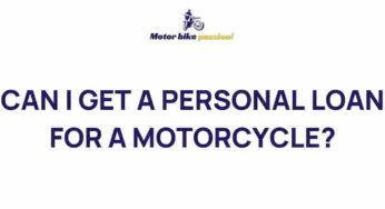Unveiling the Secrets of Motorcycle Financing