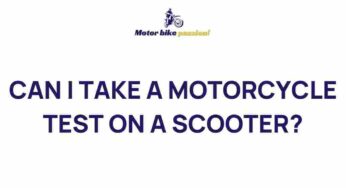 Uncover the Surprising Truth About Motorcycle Testing on a Scooter