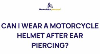 Unveiling the Intriguing Connection Between Motorcycle Helmets and Ear Piercings