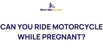 Riding Safely: The Truth About Motorcycling While Pregnant
