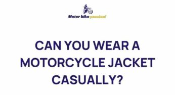 Unveiling the Versatility of Motorcycle Jackets