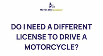 Unveiling the Mystery: Motorcycle License Requirements