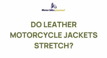 The Surprising Science Behind Leather Motorcycle Jackets Stretching