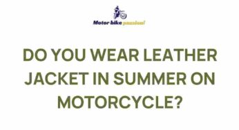 Uncover the Surprising Benefits of Wearing a Leather Jacket in Summer