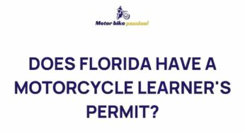 Unveiling the Mystery: Florida’s Motorcycle Learner’s Permit Process