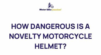 Uncovering the Truth Behind Novelty Motorcycle Helmets