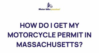 Uncover the Secrets to Obtaining Your Motorcycle Permit in Massachusetts