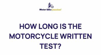 Uncover the Secrets of the Motorcycle Written Test