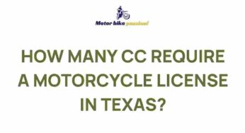 Unveiling the Mystery: Motorcycle License Requirements in Texas