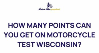 Uncover the Secrets of Passing the Wisconsin Motorcycle Test
