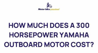 Unveiling the Intriguing World of Yamaha Outboard Motor Prices