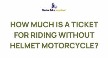 Unveiling the Cost of Riding Without a Helmet on Your Motorcycle