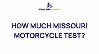 Unraveling the Mystery: Missouri Motorcycle Test Explained