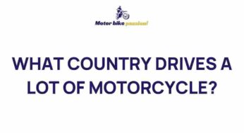 Uncovering the World’s Motorcycle Capital
