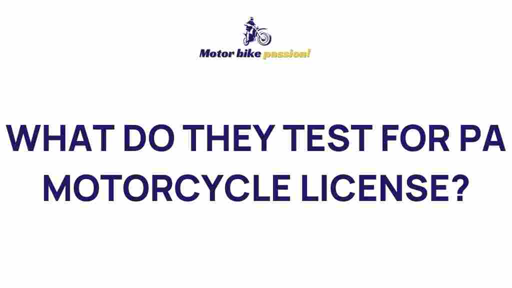 pa-motorcycle-license-test-secrets