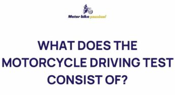 Uncover the Secrets of the Motorcycle Driving Test