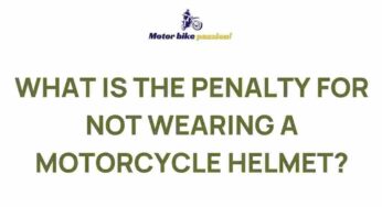 Unveiling the Consequences of Riding Without a Motorcycle Helmet