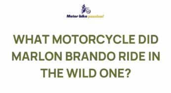 Uncover the Legendary Motorcycle Marlon Brando Rode in “The Wild One”
