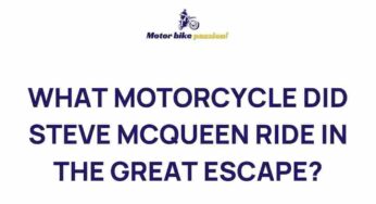 Unraveling the Mystery of Steve McQueen’s Iconic Motorcycle in “The Great Escape”
