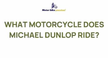 Unveiling the Mystery: Michael Dunlop’s Motorcycle Revealed