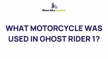 Unveiling the Mysterious Motorcycle from Ghost Rider 1