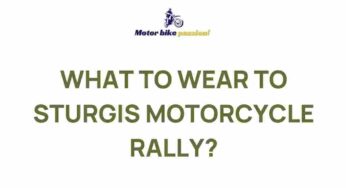 Unveiling the Stylish Secrets of Sturgis Motorcycle Rally