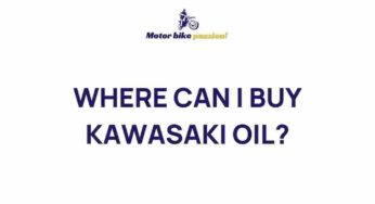 Unveiling the Best Places to Purchase High-Quality Kawasaki Oil