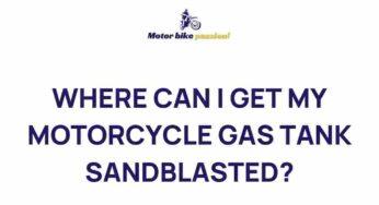 Uncover the Secret to Motorcycle Gas Tank Restoration