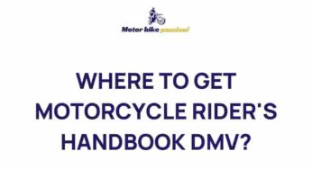 Uncover the Hidden Secrets of the DMV Motorcycle Rider’s Handbook