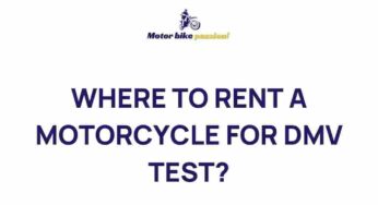 Uncover the Best Motorcycle Rental Options for Your DMV Test