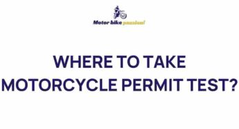 Uncover the Best Places to Take Your Motorcycle Permit Test