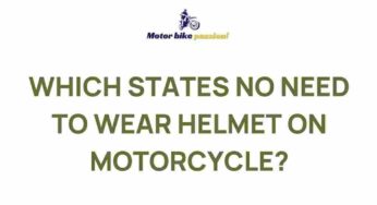 Uncovering the Surprising Truth: Do You Really Need to Wear a Helmet on a Motorcycle?