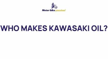 Unveiling the Mysterious Origins of Kawasaki Oil