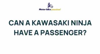 Unveiling the Thrilling Experience of Riding a Kawasaki Ninja with a Passenger