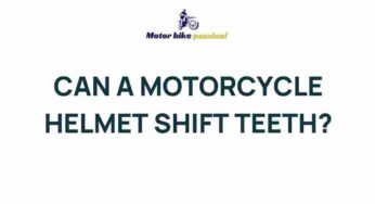 Unveiling the Surprising Connection Between Motorcycle Helmets and Dental Health