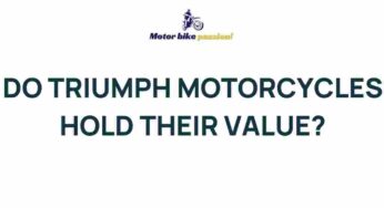 Unveiling the Resale Value of Triumph Motorcycles