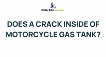 Uncovering the Dangers of Motorcycle Gas Tank Cracks
