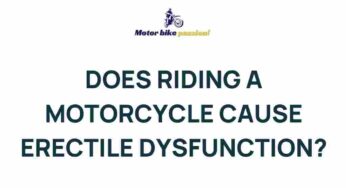 Unveiling the Surprising Connection Between Motorcycles and Men’s Health