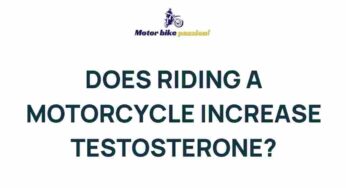 Unleashing the Power: How Riding a Motorcycle Boosts Testosterone Levels