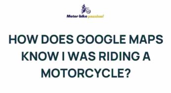 Unveiling the Mysterious Technology Behind Google Maps’ Motorcycle Detection