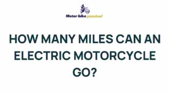 Unleashing the Range: How Far Can Electric Motorcycles Really Go?