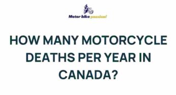 Uncovering the Shocking Truth: Motorcycle Fatalities in Canada