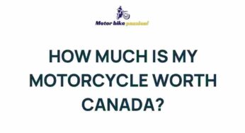 Uncover the Intriguing World of Motorcycle Valuation in Canada