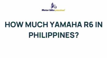 Unveiling the Intriguing World of Yamaha R6 Prices in the Philippines