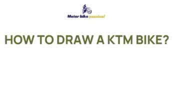 Unleashing the Secrets of Mastering KTM Bike Drawing