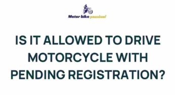 The Mystery of Riding Unregistered Motorcycles Revealed